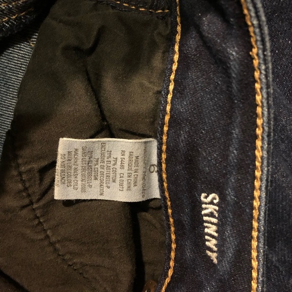 American Eagle size 6 Stretch Skinny Jeans - Picture 3 of 6